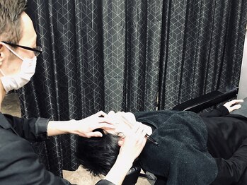 バーバー カットモード(barber Cut-mode)の写真/【五橋駅徒歩3分】学生にも好評◎barberのシェービングで清潔な肌印象に!『男の肌メンテナンス』