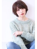 骨格補正のひし形ショート/イメチェン/美髪