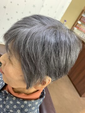インプレス ちとせモール店(impres) (*^▽^*)70代ショートヘアー(*^▽^*)