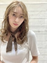 ラウブル バトヘアー 渋谷2号店(Lauburu bathair) レイヤーウルフスタイル小顔に見えるひし形シースルーバング