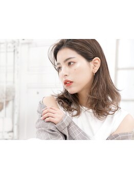 [炭酸泉☆艶フルカラー\6900/炭酸泉艶カラー+カット\7900]話題の“炭酸泉”を使用♪仕上がりを実感[守谷]