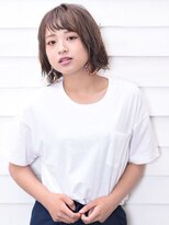 オーブ ヘアー ライブス 仙川店(AUBE HAIR RIVES)&nbsp;フリンジボブで軽やかに