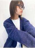 【meg】ぷつっとカット 顔まわりレイヤー