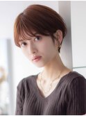 ショートボブ 大人可愛い 美シルエット 青山 表参道 30代40代