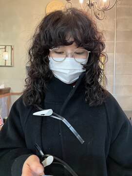 インディゴドロップ(indigo drop) perm style