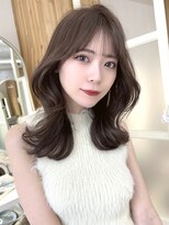 アフロートリノ(AFLOAT Leino)&nbsp;大人可愛い韓国ヘア　レイヤーカット　くびれヘア　韓国ヘア