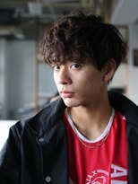 アントワープトーキョー(antwerp TOKYO)&nbsp;波巻きツイストスパイラルパーマメンズパーマ白髪染めハイライト