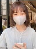 前下がりショートボブ大人可愛い表参道