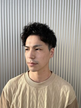 ヘアステーションフラット(HAIR STATION FLAT) 短髪×スパイラルパーマ