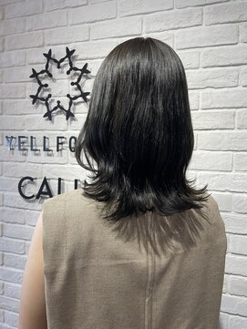 ヘア スパ ビューティー エールフォルム(HAIR SPA BEAUTY YELLFORME) "スモークグレージュ"