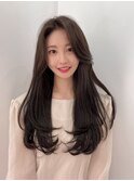 髪質改善 艶髪 愛され 韓国風 前髪カット 小顔　梅田