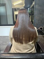 リブロ(LiBro)&nbsp;髪質改善/ココアベージュ/髪質改善ストレート/縮毛矯正/30代40代