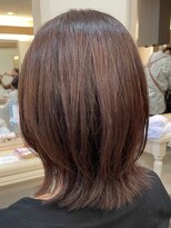 アルターリール(aL ter Rire)&nbsp;切りっぱなしボブ/エアリーロング/美髪/ピンクブラウン/鎌取