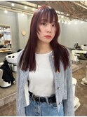 【seek菜月】redpurpleレイヤーロング【長野 松本】