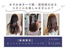 アーティス ココ(Artice.cocco)の雰囲気（当店取り扱いのエドルカラーは赤みを抑え透明感を際立たせます♪）