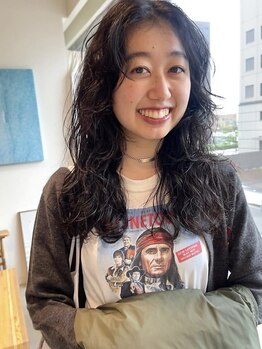 ドレープ(Dreap)の写真/【"あなたらしさ"を活かす】クセもうねりもステキな個性◎カットやパーマで活かして魅力に変える＊