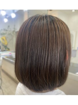 ルビー美容室 ミディアムボブ