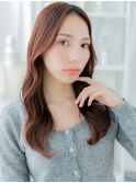 大人美人チェリーレッドひし形レイヤーカットa上尾20代30代40代