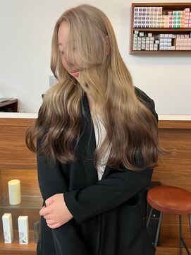 リヴ ウメダ(LIV umeda) 裾カラー/ブリーチ/ダブルカラー【梅田】