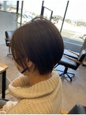 小顔レイヤーカット立体感ショートヘア襟足すっきり20代30代40代