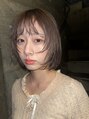 ミキサフレア(MIXSA FLAIR) 透明感たっぷりのbleach color × Face layer 