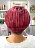 ピンクヘアー