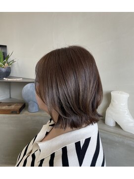 シアン(cyan) ふんわりベージュブラウン