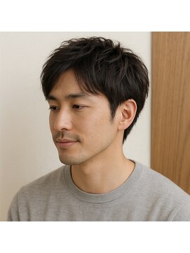 スープレックス ヘアーデザイン(SOUPREX HAIR DESIGN) 大人メンズナチュラルショート 20代 30代 40代 50代 60代 学割