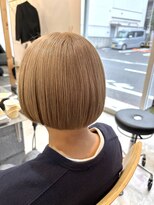 エタン 北千住(ethane)&nbsp;ベージュカラー/ハイトーンボブ