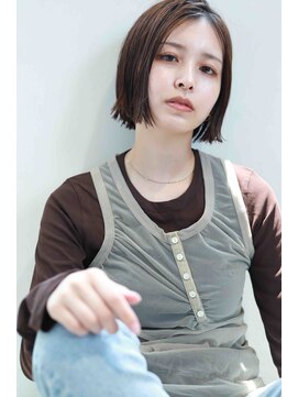 オリーブグレー/クラゲヘアー/小顔【神保町】