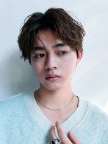 ロンドアンメゾン 原宿(Lond un Maison.)&nbsp;men's/顔周り/ニュアンスパーマ/黒染め/韓国/0123