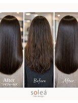 ソレア(solea)&nbsp;大名・天神 髪質改善ツヤ髪｜酸性ストレートで自然な仕上がり
