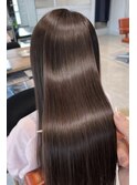 髪質改善水素アプトグロスで叶える艶カラー