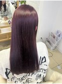 つやつや透明感とカシスカラー