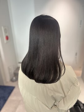 トリッカ シブヤ(TRICCA SHIBUYA) 髪質改善/チョコレートブラウン/暗めカラー/ピンクラベンダー