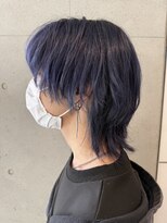 リック(Ric by KENJE)&nbsp;マッシュウルフ×ネイビー
