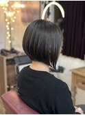 前下がりショートボブ