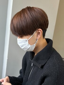 エルマーク 本山(L-MARK) センターパート/フェザーパーマ/スパイラルパーマ/men's