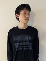 パーク(PARK)&nbsp;メンズウルフニュアンスパーマショート
