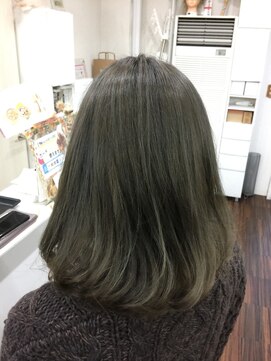 ヘアーデザイン キャンパス(hair design Campus) 【イルミナRカラー☆】シルキーオーシャン♪