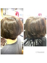 ヘアースペース 練馬店(hair space COCO) スクエアのシルエットがラウンドに