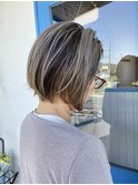似合わせカットメルティカラー着物フェミニンロング