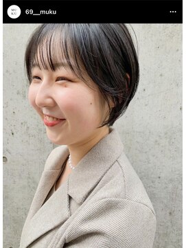 ムク(MUKU) 高校生のお洒落ショート