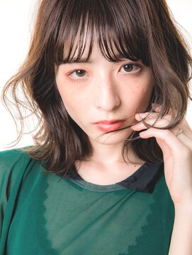 エミュ 表参道 青山(emu) 【emu井上信洋】ほつれカールでレトロくびれミディ【エミュ】