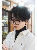 《Utoo e's つくば美容室 》ショート×シックなパーマスタイル