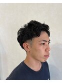 短髪パーマ/メンズパーマ