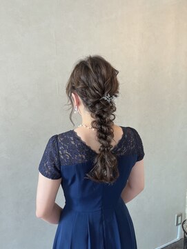 リファイン バイ アフィナー 本厚木店(Refine by Afinar) お呼ばれアレンジ×編み下ろし【本厚木】