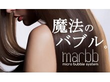 炭酸の2000分の1、ミクロの泡で頭皮の細部までキレイに♪ 【marbb】