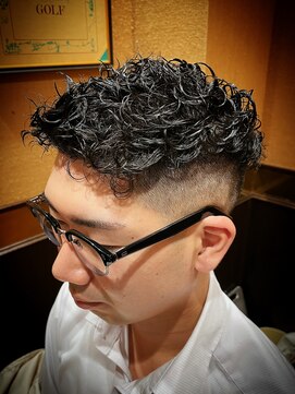 ヒロギンザバーバーショップ 大宮店(HIRO GINZA BARBER SHOP) スペインカール　フェード　大宮　メンズ