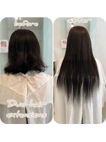 デュオヘアー エクステンションズ 新宿&nbsp;ナチュラル☆大人可愛いツヤツヤヘア☆彡
